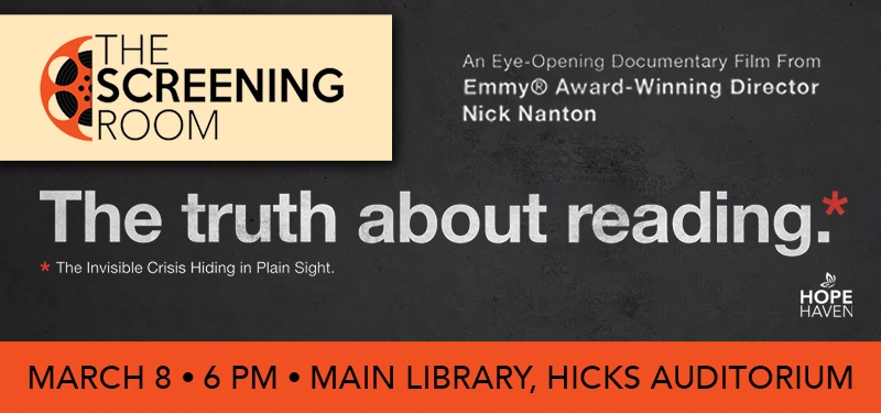 Screening Room: The Truth About Reading with Hope Haven