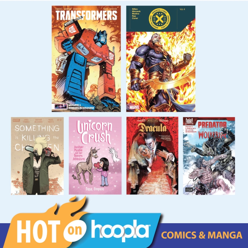 Hot on hoopla: Comics and manga