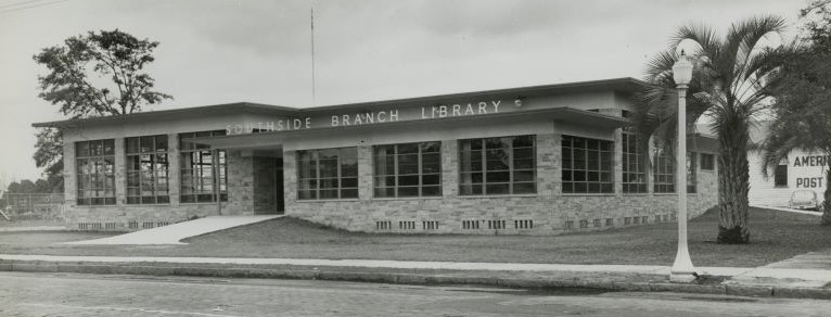 Historical photo of the San Marco Library 